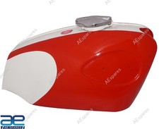 Red & White Petrol Fuel Tank