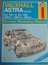 Vauxhall Astra Petrol Haynes