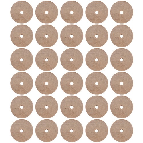 30pcs light brown wooden - light,
