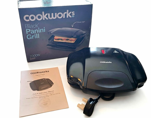 Cookworks panini grill - cookworks,