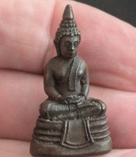 Antique Thai bronze Buddha