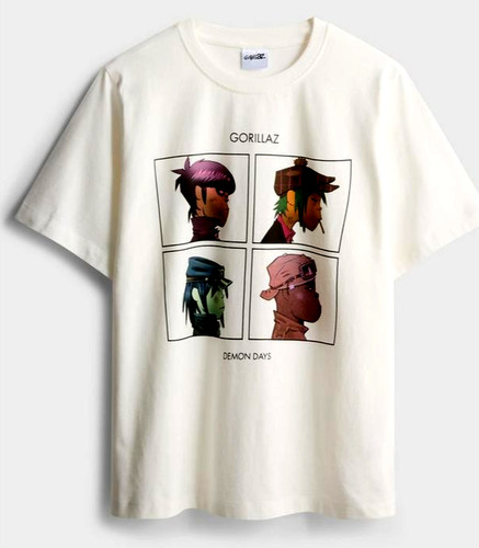 Gorillaz shirt xstoxl - gorillaz, t-shirt