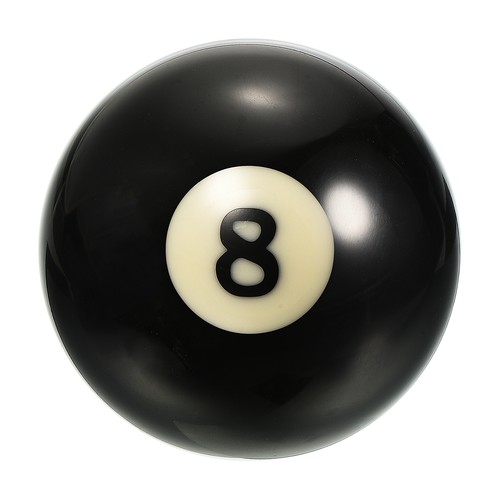 8 ball billiard - 2-1/4", #8