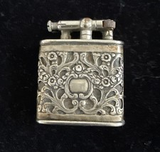 Antique Silver Lighter Silver Case Kw (Karl Wieden Germany- Rare Hallmarked