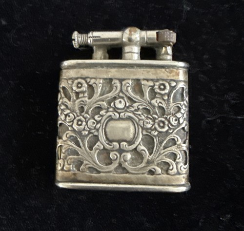 Antique silver lighter - silver,