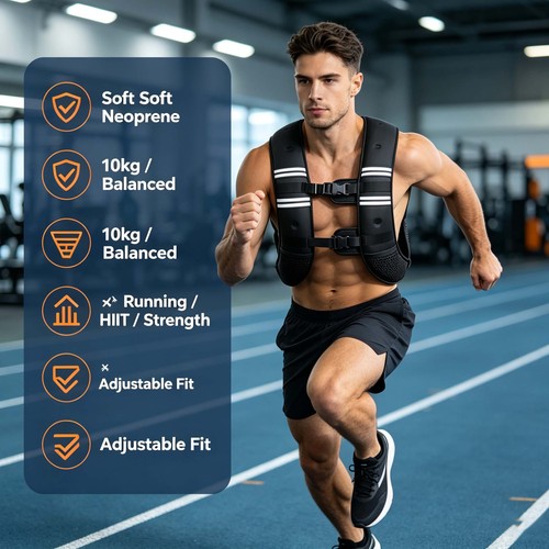 Weighted vest gym exercise - vest,