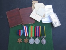GROUP OF 4 WW 2 MEDALS &