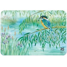 National Trust Worktop Protector Kingfisher Theme Chopping Board Medium Tuftop