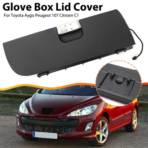 Glove box lid - cover, black