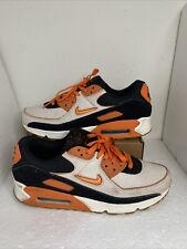 Nike Air Max 90 Home & Away Men Size 10 Safety Orange Training Shoes CJ0611-100