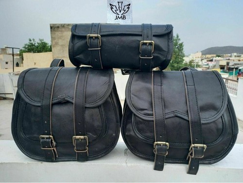 Side bag new leather - new,