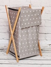 LAUNDRY BASKET WITH NATURAL