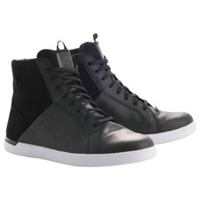 Alpinestars Jam Drystar Black/White Waterproof Motorcycle Ankle Shoes US SIZES