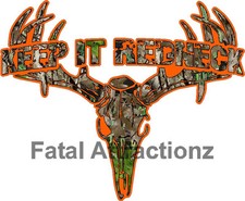 Camo Orange Keep It Redneck