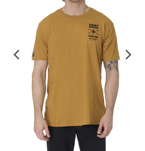 Graphic mens shirt gold - t-shirt,