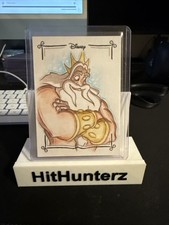 Disney Wonder King Triton One Of One Sketch