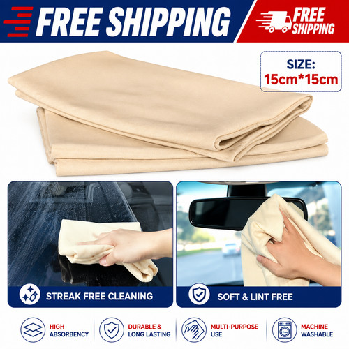 Natural chamois large leather - chamois,