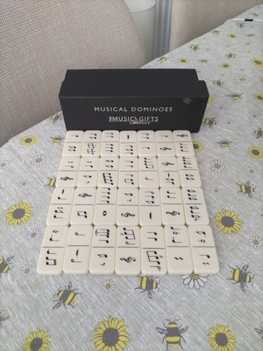Vintage musical dominoes - musical, the