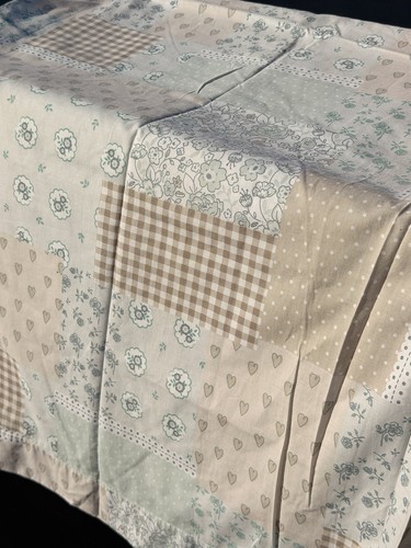 Cute neutral colours patchwork