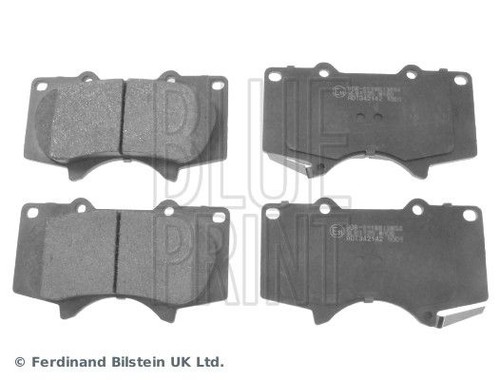 Adt342142 front axle brake pad - brake,