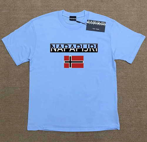 Napapijri men blue graphic - napapijri, l