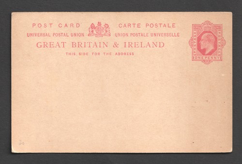 Kevii unposted postal - unposted, 1d