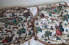 Set of 2 Ercol Vintage Cushions / Seat Pads for Ercol  Chairs Used.covers Only 