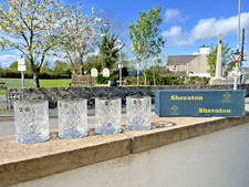 SET OF 4 BOXED BOHEMIA CUT