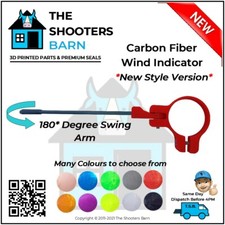 Carbon Fibre Sports Rifle Wind indicator, Steyr, AirArms, Walther Thomas & More 