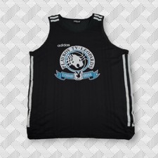 Vintage Playboy TV Adidas Essex Leopards Basketball Jersey Vest Mens Small 