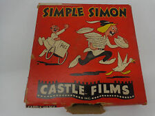 Very old 16mm "Simple Simon" movie from castle films IN ORIGINAL BOX