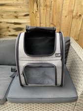 Pecute Cat/Dog Carrier Portable Breathable Front Opening Rucksack Dog Cat Large