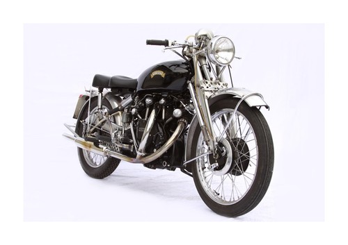 Vincent black shadow motorbike - vincent,