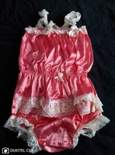 ADULT BABY  SATIN  ROMPER  SIZE 26-50 INCH                 JL 2