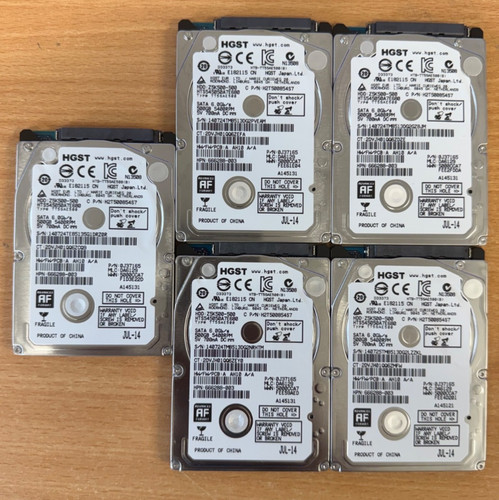 Joblot 500gb laptop 2 - 5,