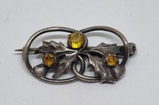 Antique silver scottish double - silver,