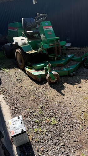 Ransomes out front - front, mower