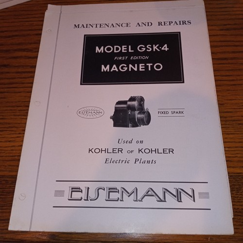 Vintage eisemann gsk 4 - , gsk-4
