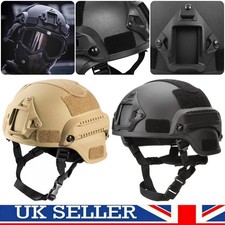 Tactical Airsoft Helmet, Military FAST Style Combat Helmet for Training & Safety