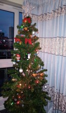 christmas tree 6ft with