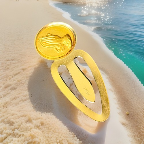 Gold tone praying - gold, hands