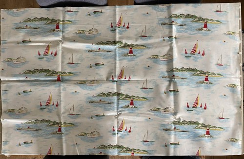Cath kidston oil cloth boats - oil,