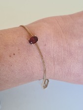 9ct Gold Fine Bracelet With