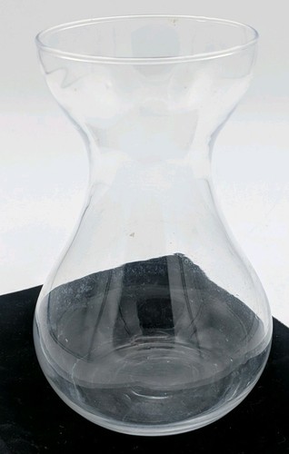Vintage plain glass hyacinth - plain,
