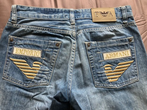 Vintage armani stone wash - vintage,