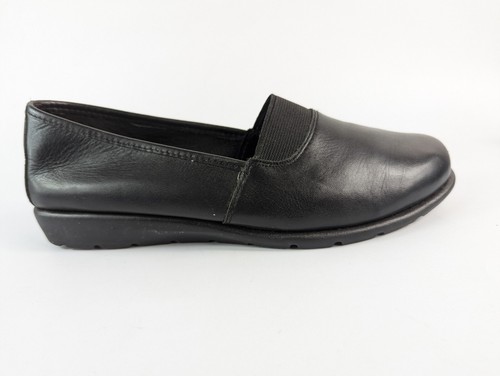 Medicus black leather slip - slip, on