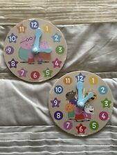 2 x PEPPA PIG MY FIRST WOODEN