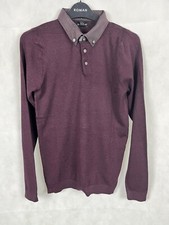 Next Mock Shirt Jumper Claret