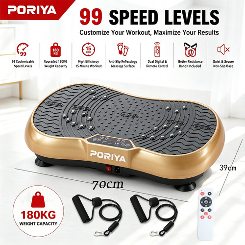 Poriya fitness vibration plate - vibration,