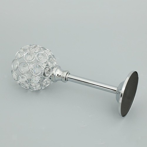 Crystal candle holder - crystal,